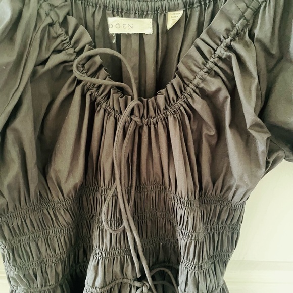 SOLD! Ischia Dress in 100% organic cotton - Picture 5 of 5